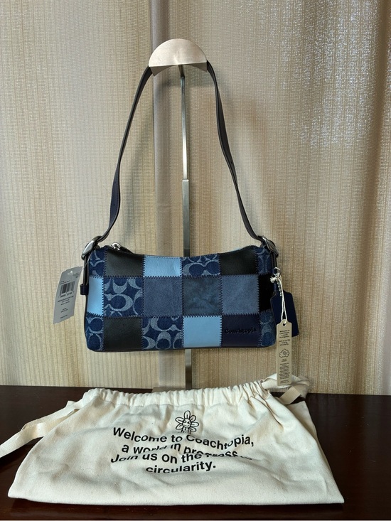 Coach Handbags - Coach Coachtopia Alter Ego Denim Patchwork Shoulder Bag NWT